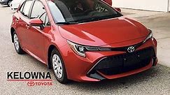 2019 Toyota Corolla Hatchback Paprika Red Auto