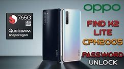 OPPO Find X2 Lite - CPH2005 - SM7250 - UFS - Password Reset & Pinout
