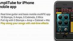 Plug guitar into your iPhone/iPad- AmplITube iRig