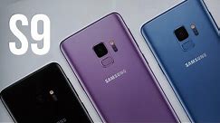 Samsung Galaxy S9 Color Comparison