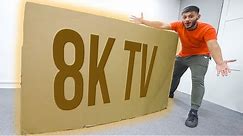 Samsung 8K TV Unboxing and review!