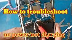 cellphone repair tutorial part 3 | paano magtroubleshoot ng cellphone | no power