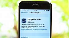 How To Install iOS 10 Public Beta On Any iPHONE