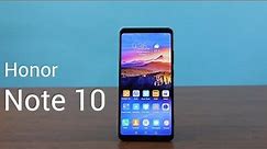 Huawei Honor Note 10 Review - a powerful phablet