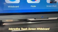 4K Flat Digital Multi Touch Interactive Whiteboard 86