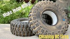 How to Clean RC Crawler Tires