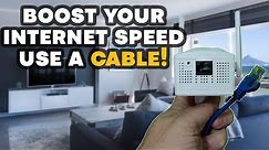 Boost Your Internet Speed by Using a Wi-Fi Extender with a Cable