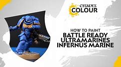 How to Paint: Battle Ready Ultramarines Infernus Marine