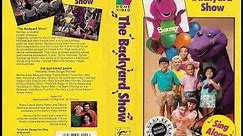 Barney - The Backyard Show [1988] (1991-1992 VHS) full in HD