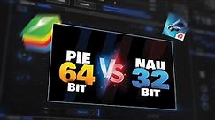 Bluestacks 5 Pie 64 bit Vs Naugat 32 bit - Free fire best Emulator 2023