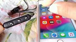 How to Connect iPhone to Wireless Bluetooth Headphones Earphones Sports Stereo