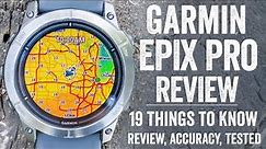 Garmin Epix Pro In-Depth Review: Flashlight, Bigger Battery, and More!