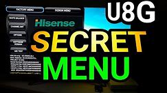 2021 Hisense U8G Secret Menu Code & General Walkthrough
