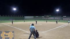 Softball team organizes play to intentionally hit umpire in face with pitch (Video)