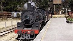 Zig Zag Railway Steam Train - Australian Trains, New South Wales