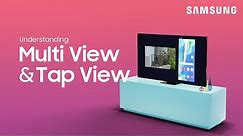 How to screen mirror your phone on your TV using Tap View and Multi View | Samsung US
