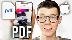 How To Make PDF Of Photo On iPhone - Full Guide