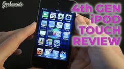 Apple iPod touch 4th Generation 2010 Review
