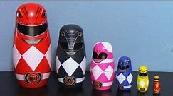 PPW Toys Power Rangers WOODEN Nesting Dolls Review