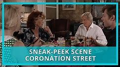 Coronation Street (Corrie) spoilers: Ken's cosy date with Claudia - watch the scene