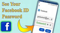 Facebook password recovery 2022 | See your Facebook Password | How to find Facebook Password