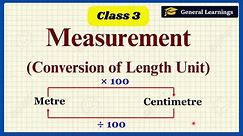 Class 3 Maths Measuring Length Unit @generallearnings91