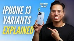 Explaining iPhone 13 Variants - HK, US, Japan, China, Singapore, and more!