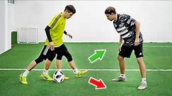 3 Creative Football Skills for Kids / New Ways to EASILY BEAT a Defender / Football Soccer Tutorial