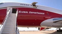 747 SuperTanker joins California's firefighting fleet