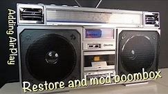 Vintage Boombox Restore and AirPlay