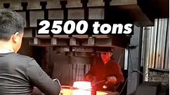 2500 tons#strikeiron #forging #stamping #stretcher #coldextrusion | Morning Tea