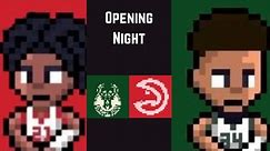 NBA Opening Night ATL vs MIL