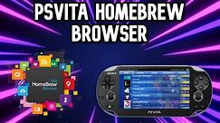 How to get Homebrew Browser on PSVita !