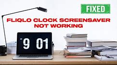 Fixed ✅ Fliqlo Clock Screensaver Not Working In Windows 10/ 11
