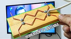 Homemade HDTV Antenna | Watch FREE TV | (with Proof that Works)