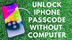 How To Unlock 6 Digit iPhone password Without Computer And Losing Any Data
