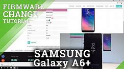 How to Flash SAMSUNG Galaxy A6+ - Updade / Change Firmware in Galaxy A6+ |HardReset.Info