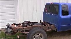 Rusty frame repair ford ranger