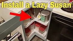 Installing a Corner Lazy Susan in Your Kitchen: DIY Ideas