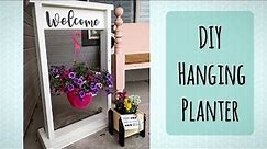 DIY Wooden Hanging Planter | Step-by-Step Woodworking Guide