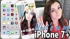 What's On My iPhone 7 Plus? (Playing with SnapChat Filters & Review)