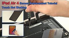 How To Replace Screen for iPad Air 4 Step By Step Tutorial. Touch Function Stop Working.