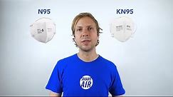 What's the difference between N95 and KN95 masks?
