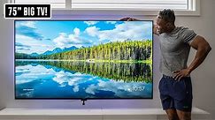 BIG TV for Gaming & Watching the Games! | Sony X85J 75" 4K Smart Google TV Review