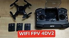 [Unboxing Test] 4DRC V2 Drone Wifi FPV Drone super mini