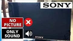 Sony Bravia LCD TV No Display Problem Solution! How To Fix SONY TV Picture Problem 🔥🔥