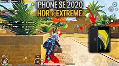 Iphone SE 2020 HDR EXTREME pubg test || iphone se 2020 pubg test || #pubgmobile
