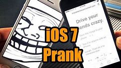 iOS 7 iMessage Prank - Troll Your Friends iPhone, iPad or iPod Touch!
