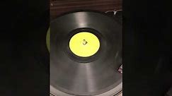 Playing a 78 RPM record