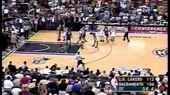 2002 WCF Game 7 OT: Lakers @ Kings (Chick Hearn)